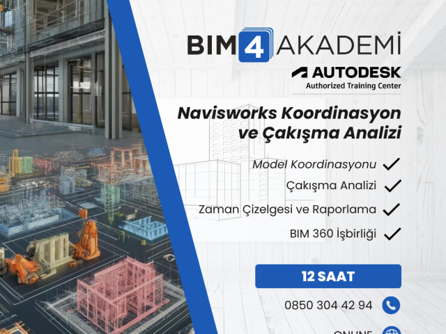 Navisworks Koordinasyon ve Çakışma Analizi