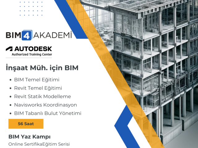 İnşaat Müh. için BIM | Yaz Kampı