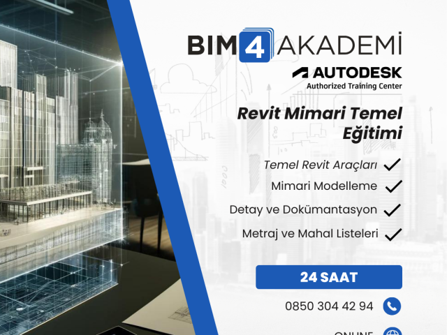 Autodesk Revit Mimari Modelleme Eğitimi